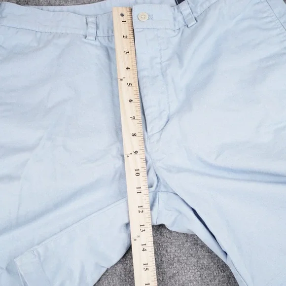 Vineyard Vines Club Shorts Mens 34 Light Blue Cotton Stretch 1H0099 - Picture 5 of 7